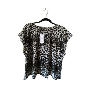 Coue de Vague new with tags animal spots in greens and tan.